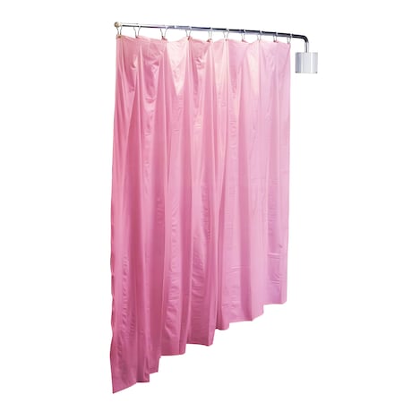 R&B Wire Products Standard Wall Mount Privacy Screen, 90in x 72in, Pink PST/P